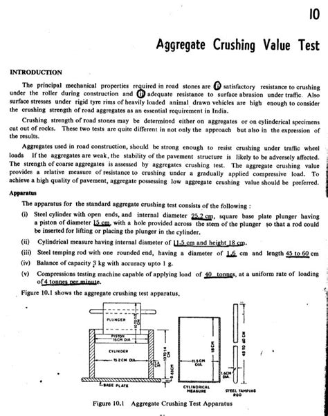 aggregate impact value test report conclusion|aggregate impact test is code.